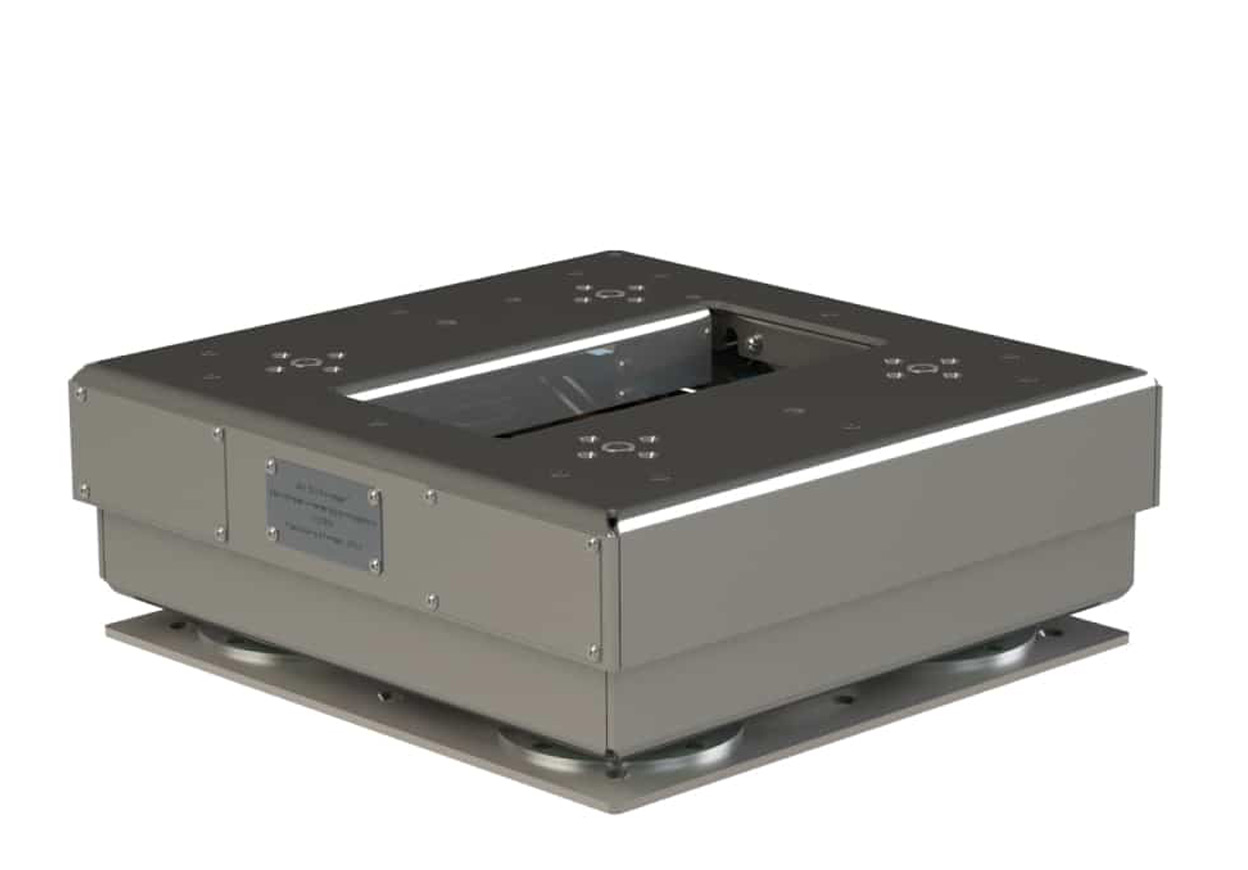 Platforma amortyzująca WEMTI WTM do ochrony przed wibracjami przemysłowymi.